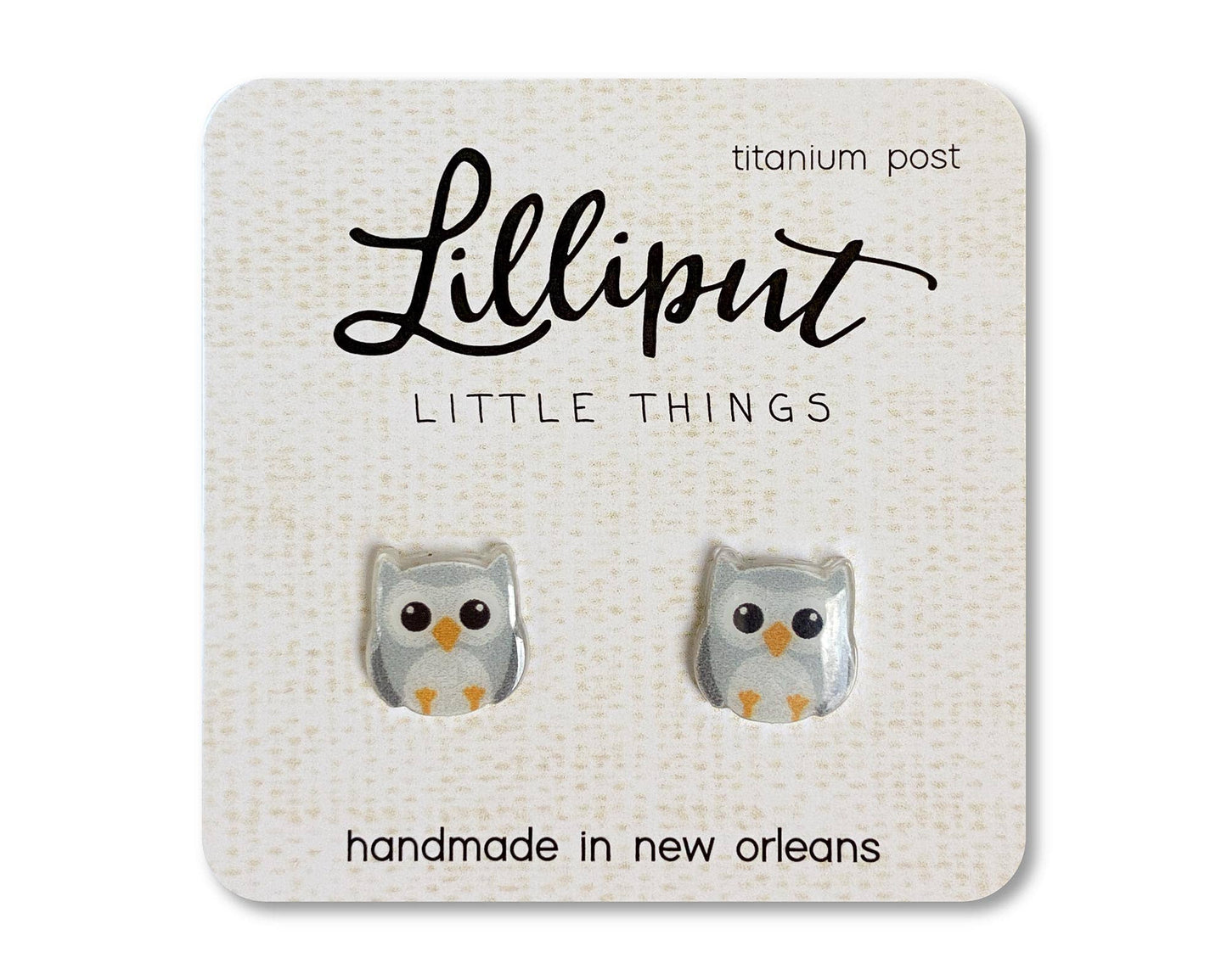 Little Owl Earrings