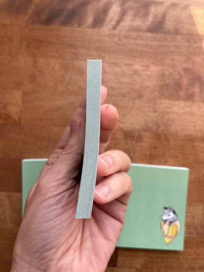 Banana Opossum Notepad Stationery