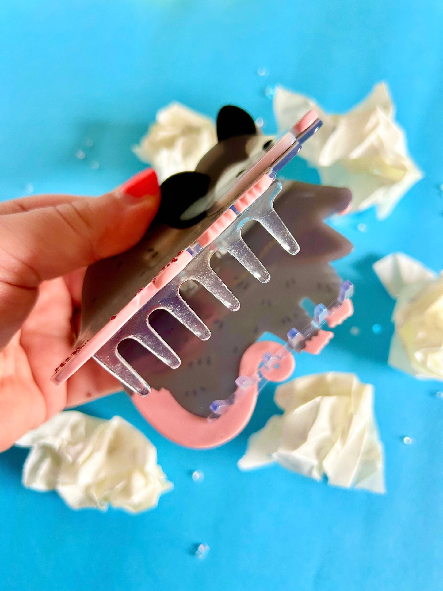 Large Opossum Hair Claw