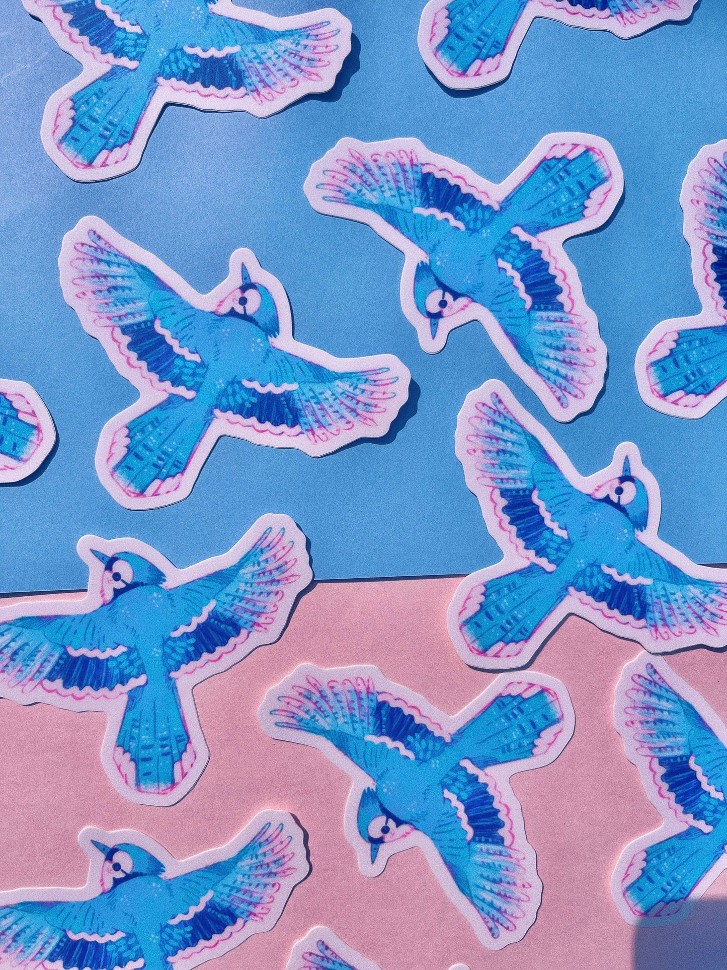 Bluejay Vinyl Sticker