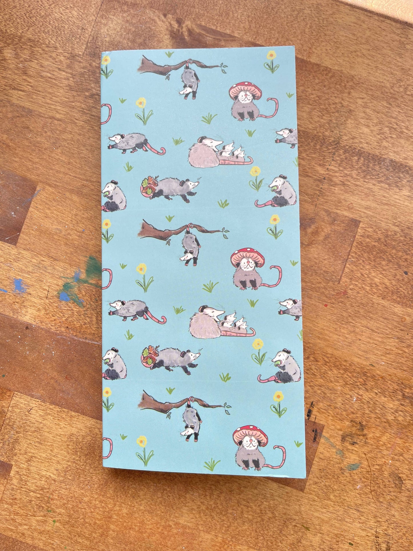 Opossum Notepad Booklet Stationery