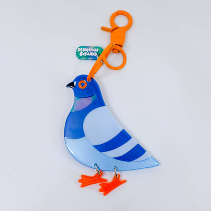 Dangly Pigeon Bag Charm