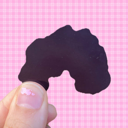 Kissing Kitties Acrylic Magnet