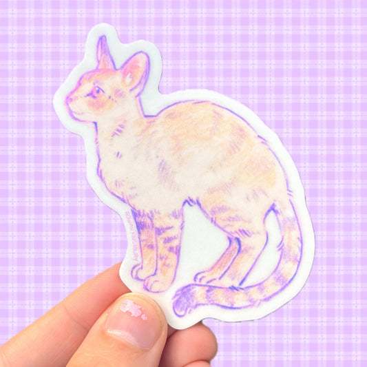 Millie the Cat Vinyl Sticker