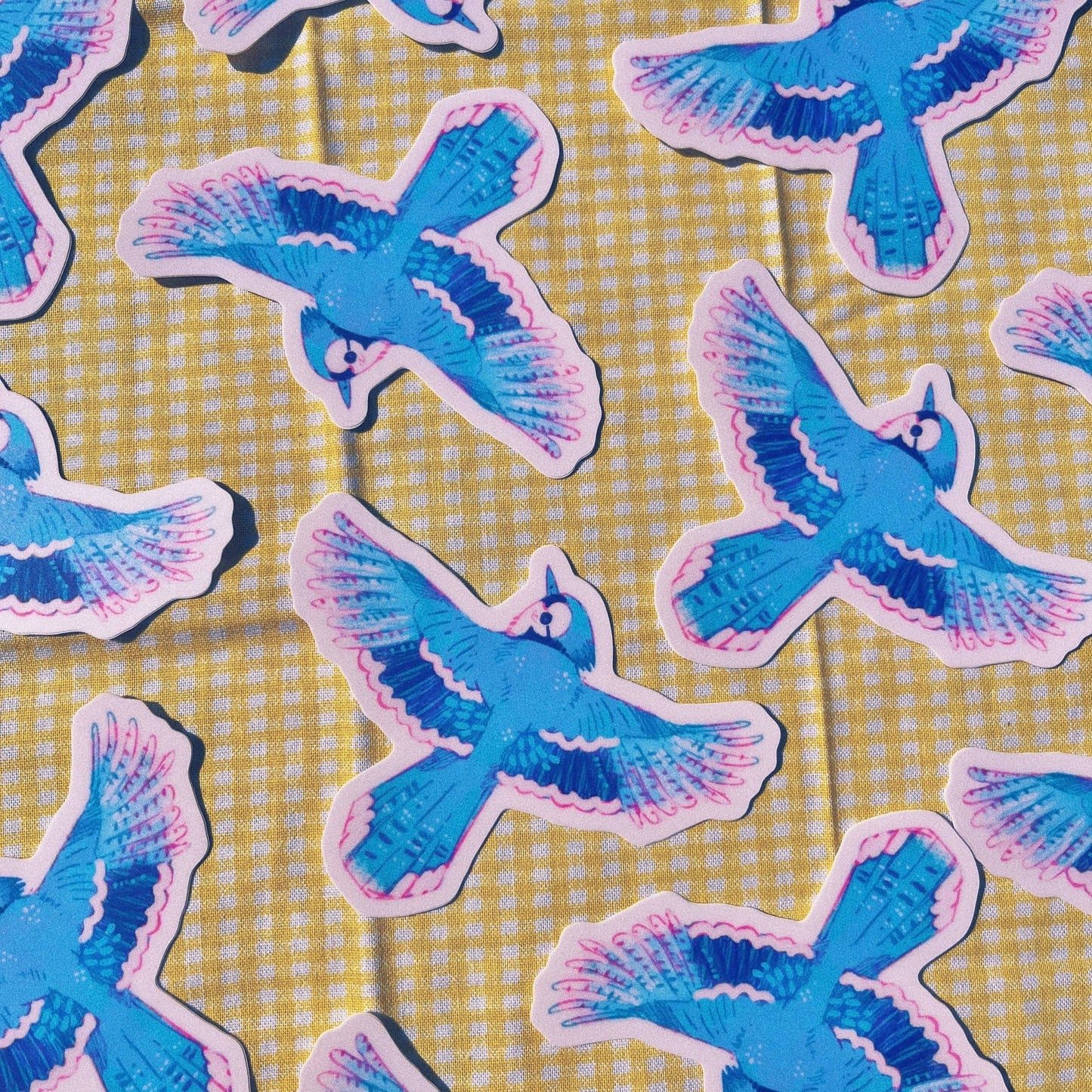 Bluejay Vinyl Sticker