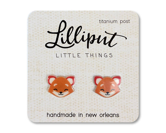 Red Fox Earrings