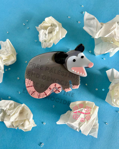 Large Opossum Hair Claw