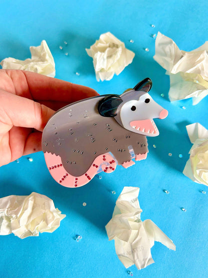 Large Opossum Hair Claw