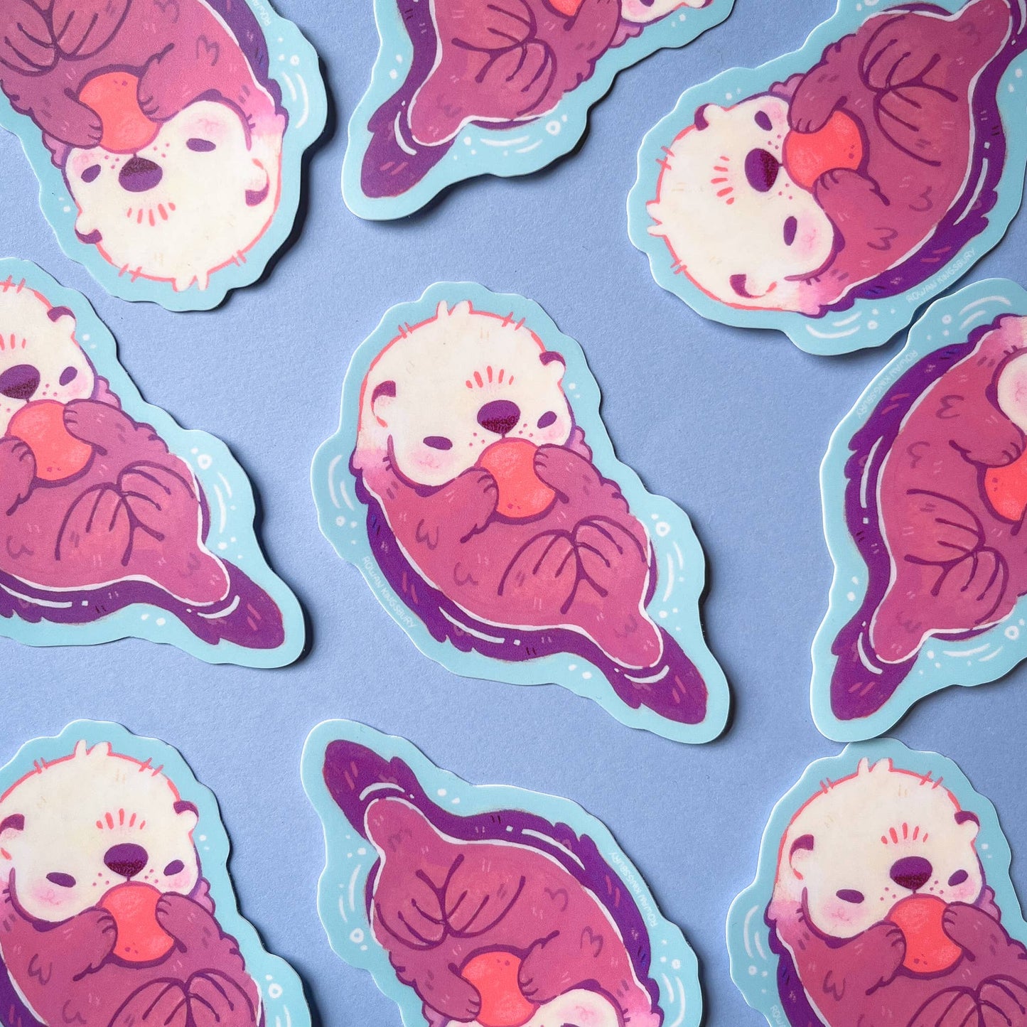 Little Otter Vinyl Sticker