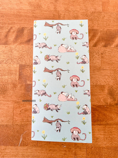 Opossum Notepad Booklet Stationery