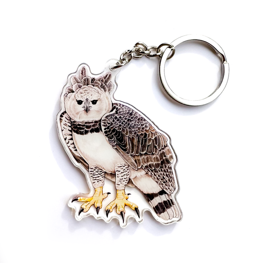 Harpy Eagle Acrylic Keychain